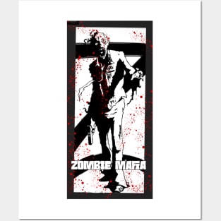 zombie mafia hitman Posters and Art